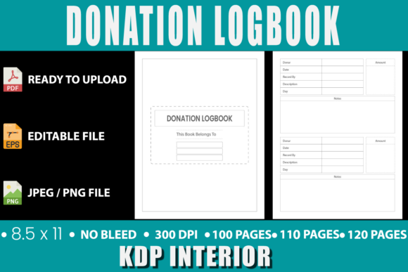 Donation Logbook: A Comprehensive Guide for Organizing and Tracking Donations