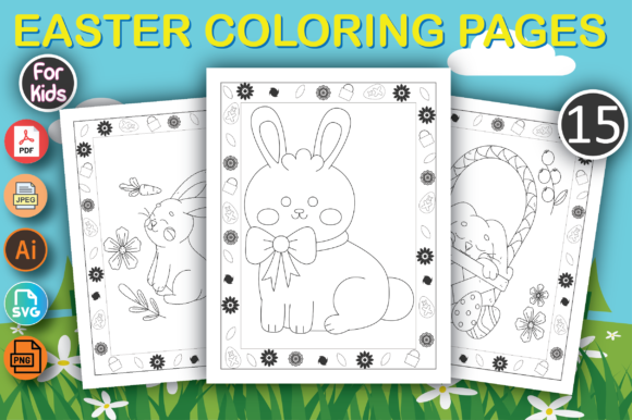 Easter Coloring Pages for Kids and Teens: A Creative and Engaging Resource