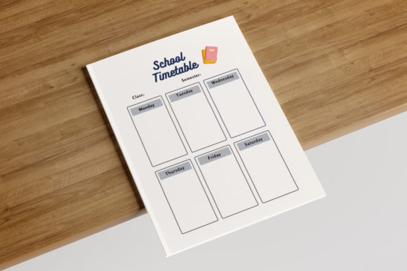 Effortless School Timetable KDP Interiors