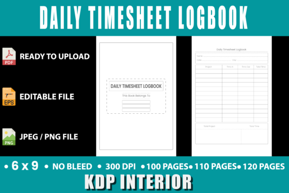 Effortless Time Management with Daily Timesheet Logbook