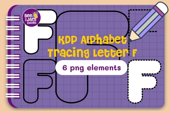 Enhancing Educational Materials with KDP Interior Alphabet Tracing Letter F