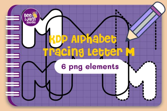 Enhancing Your Creative Projects with KDP Interior Alphabet Tracing Letter M
