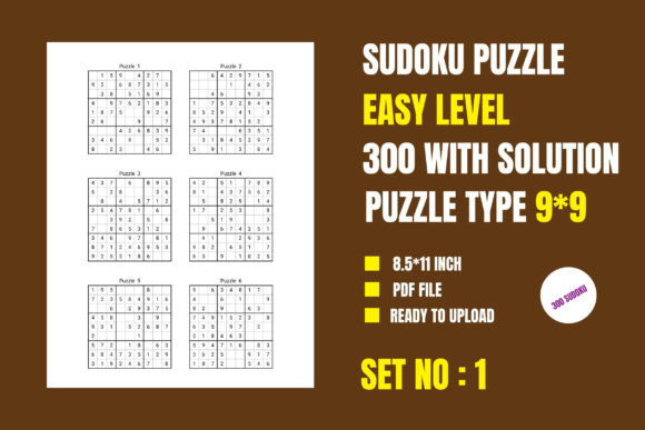 Exploring the Easy 300 Sudoku Puzzle 9 9, Vol-1: A Comprehensive Review