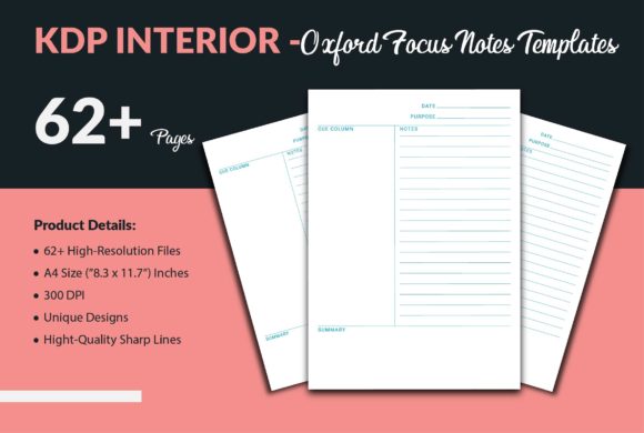 Oxford Focus Notes Notepad - KDP