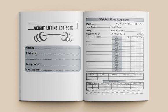 Unlock Your Fitness Journey with a Weight Lifting Log Book