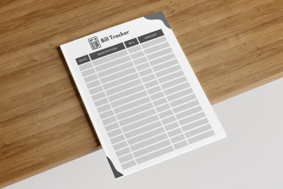 Unlock Your KDP Business Potential with Premium Bill Tracker KDP Interiors